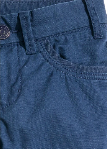 Темно-синие кэжуал демисезонные брюки карго H&M