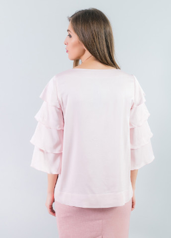 Бледно-розовая демисезонная блуза Jhiva