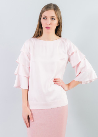 Блідо-рожева демісезонна блуза Jhiva