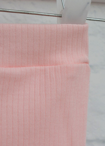 Штани Blanka джогери однотонні світло-рожеві кежуали бавовна, трикотаж