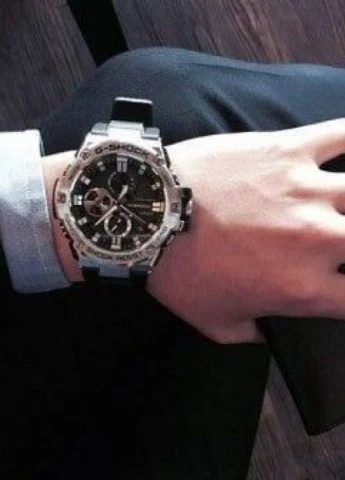Мужские Часы GST-B100-1AER кварцевые спортивные Casio (226691072)