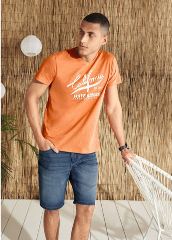 Оранжевая футболка Livergy