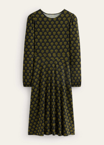 Комбінована кежуал сукня а-силует Boden з абстрактним візерунком