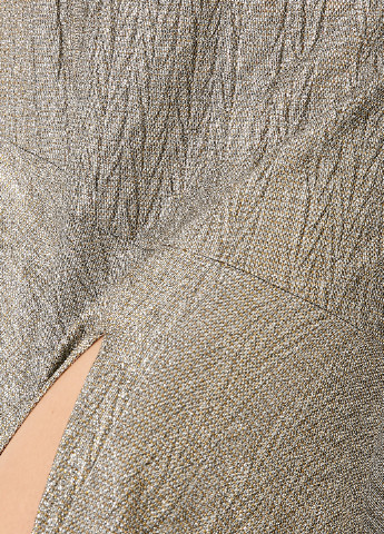 Серо-бежевая кэжуал с геометрическим узором юбка KOTON годе