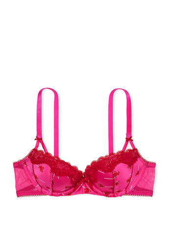 Рожевий демісезонний комплект (бюстгальтер, трусики) Victoria's Secret