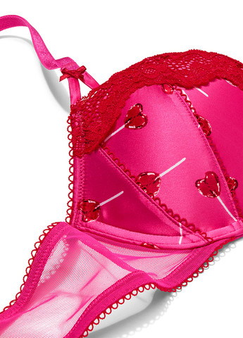 Рожевий демісезонний комплект (бюстгальтер, трусики) Victoria's Secret