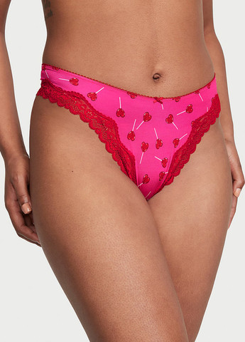 Рожевий демісезонний комплект (бюстгальтер, трусики) Victoria's Secret