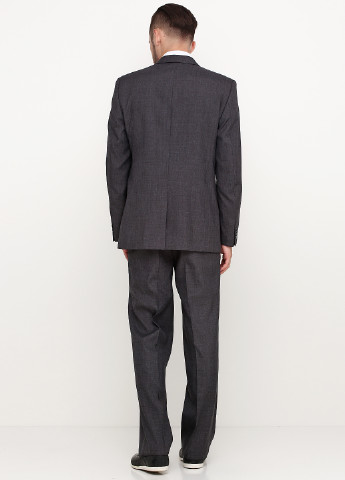 Грифельно-сірий демісезонний костюм (піджак, брюки) Federico Cavallini