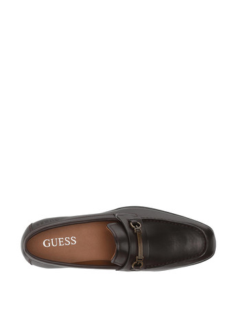 Темно-коричневые кэжуал, классические туфли Guess без шнурков