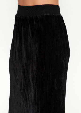 Черная кэжуал однотонная юбка Charme de Paris миди