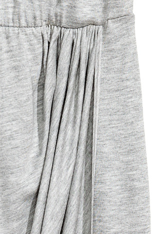 Сіра кежуал сукня сукня-футболка H&M однотонна