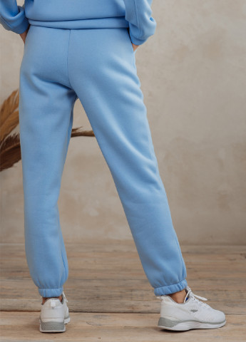 Голубые спортивные демисезонные джоггеры брюки Azuri