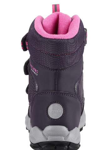 Темно-фиолетовые зимние ботинки зимние tec Lassie