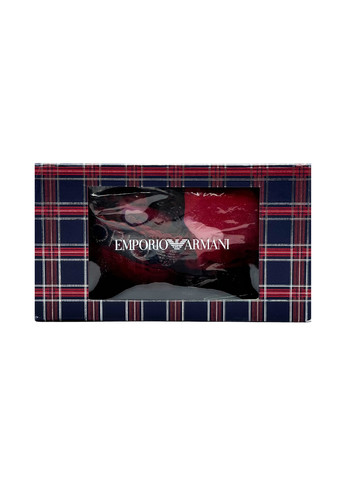 Червоний демісезонний комплект (топ, трусики) Emporio Armani