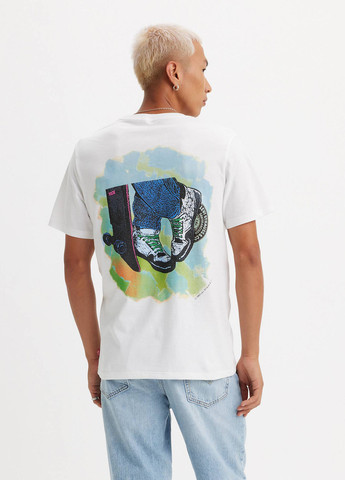 Белая футболка Levi's