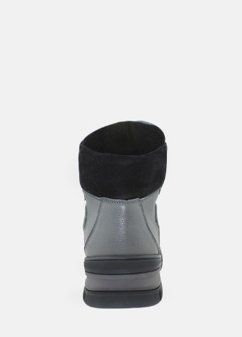 Зимние ботинки rf1823 серый Favi из натуральной замши