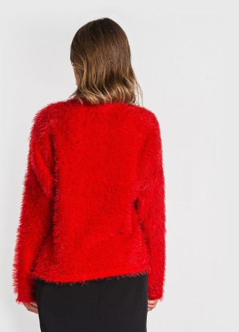 Красный демисезонный свитер Vovk