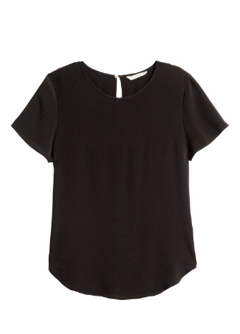 Чёрная блуза H&M