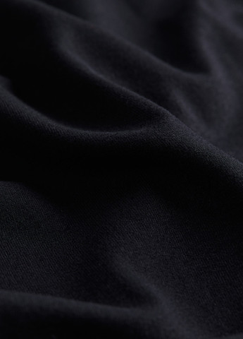 Черное кэжуал платье для беременных силуэтная H&M однотонное