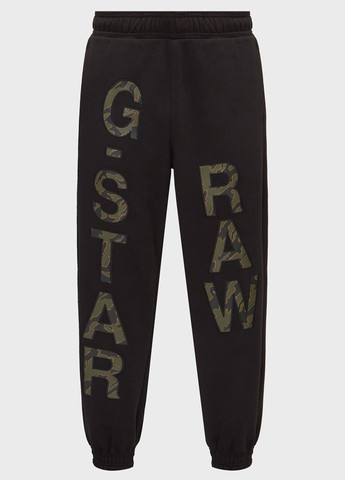 Черные спортивные, кэжуал демисезонные джоггеры брюки G-Star Raw