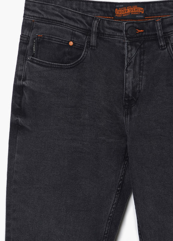 Темно-серые демисезонные прямые джинсы Cropp