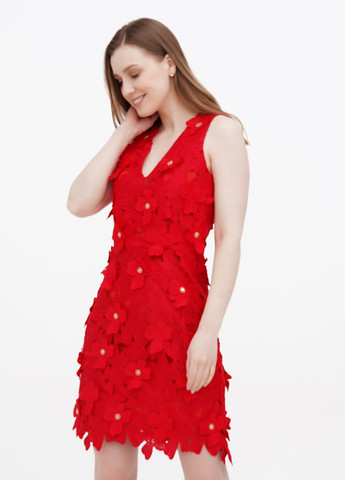 Червона кежуал сукня футляр Michael Kors однотонна