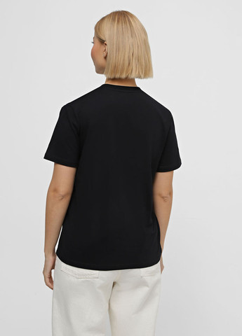 Черная летняя футболка Promin