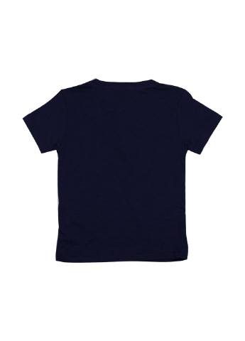 Темно-синя літня футболка Edelweiss