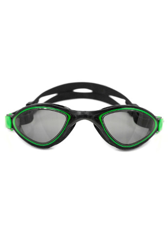 Окуляри для плавання FLEX 6664 (086-38) чорний, зелений уні (5908217666642) Aqua Speed (254342604)