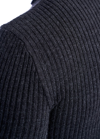 Темно-серый демисезонный свитер SVTR