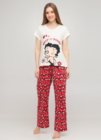 Комбинированная всесезон пижама (футболка, брюки) футболка + брюки Betty Boop