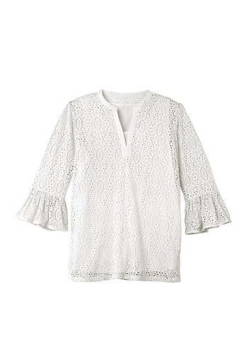 Молочний літній комплект (майка, блуза) Avon