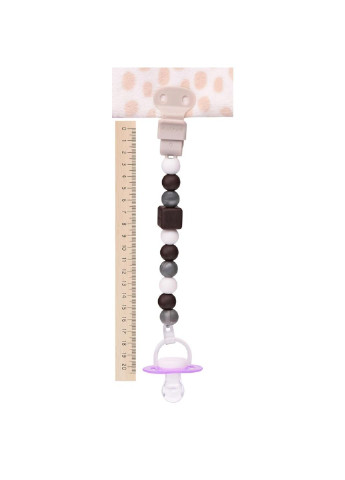 Клипса для пустышек коричневая Nattou (252243546)