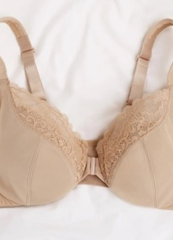 Бежевий мінімайзер бюстгальтер Playtex з кісточками нейлон