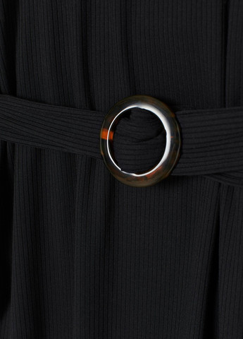 Черное кэжуал платье для беременных силуэтная H&M однотонное