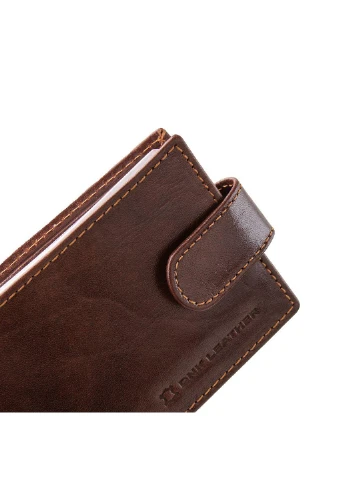 Мужская кожаная визитница 10х7х2 см DNK Leather (255709586)