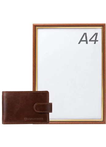 Мужская кожаная визитница 10х7х2 см DNK Leather (255709586)