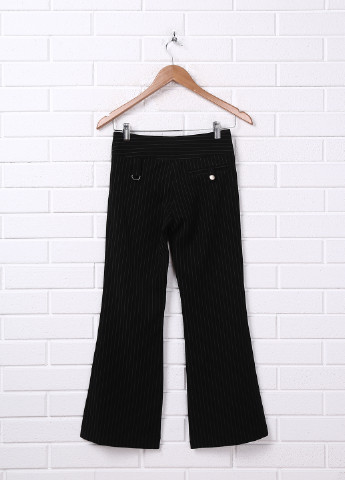 Черные кэжуал демисезонные прямые брюки Mix Big