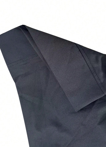 Черное праздничный, вечернее, кэжуал платье а-силуэт SHEIN однотонное