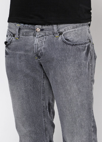 Серые демисезонные прямые джинсы Richmond