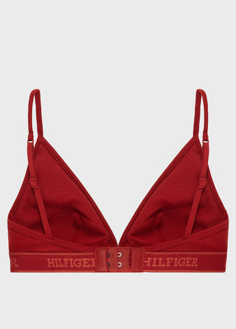 Червоний тріенджел бюстгальтер Tommy Hilfiger без кісточок бавовна