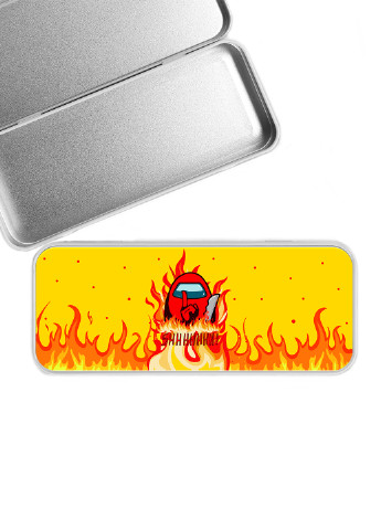 Пенал шкільний Амонг Ас Красный (Among Us Red) (34408-2412-SR) MobiPrint (235039036)