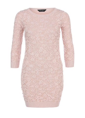 Светло-розовое коктейльное платье Dorothy Perkins однотонное