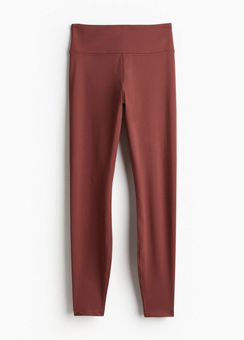 Коричневые демисезонные леггинсы H&M