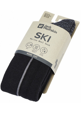 Чёрные носки Jack Wolfskin логотипы (368322211)