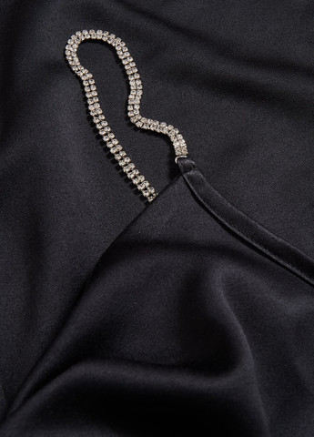 Чорна коктейльна сукня C&A однотонна