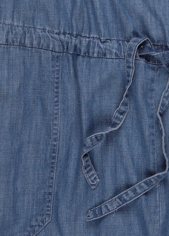 Комбинезон Gap комбинезон-брюки однотонный синий кэжуал, денил лиоцелл