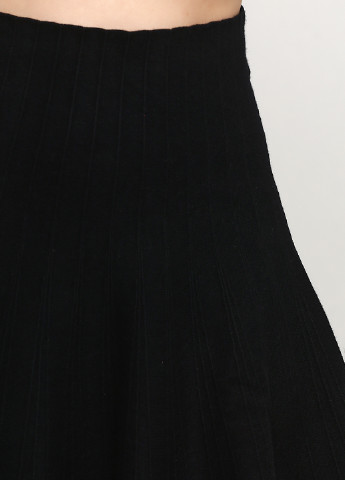 Черная кэжуал однотонная юбка Derhy клешированная