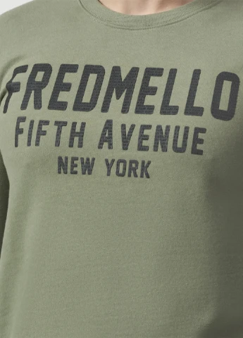 Зелений демісезонний джемпер Fred Mello
