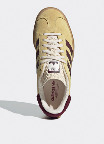 Бежеві всесезонні кросівки adidas GAZELLE ORIGINALS